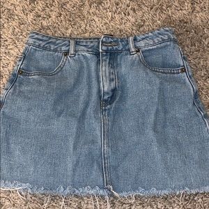 Forever 21 jean skirt